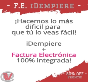 👌 iDempiere + Facturación Electrónica ✔️ 👌 iDempiere + Facturación Electrónica ✔️